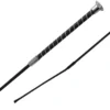Woof Wear Twisted Dressage Whip Black/Silver 100