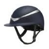 Charles Owen Halo Luxe Hat Wide Peak With MIPS - Navy/Platinum