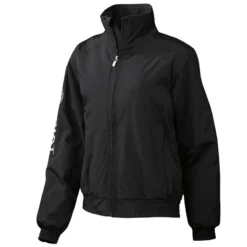 Ariat Women's Stable Insulated Jacket Black -Equestrian Riding Clothing Store 10001712 front