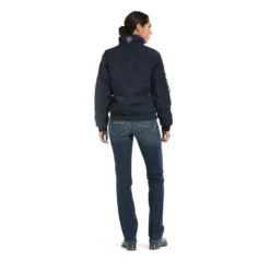 Ariat Women's Stable Insulated Jacket Navy -Equestrian Riding Clothing Store 10001713 detail03