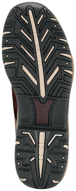 Ariat Women's Terrain Zip Waterproof Brown -Equestrian Riding Clothing Store 10010167 sole