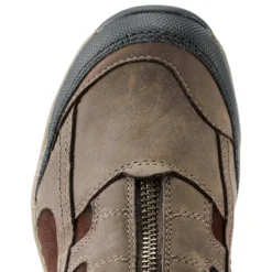 Ariat Women's Terrain Zip Waterproof Brown -Equestrian Riding Clothing Store 10010167 toe