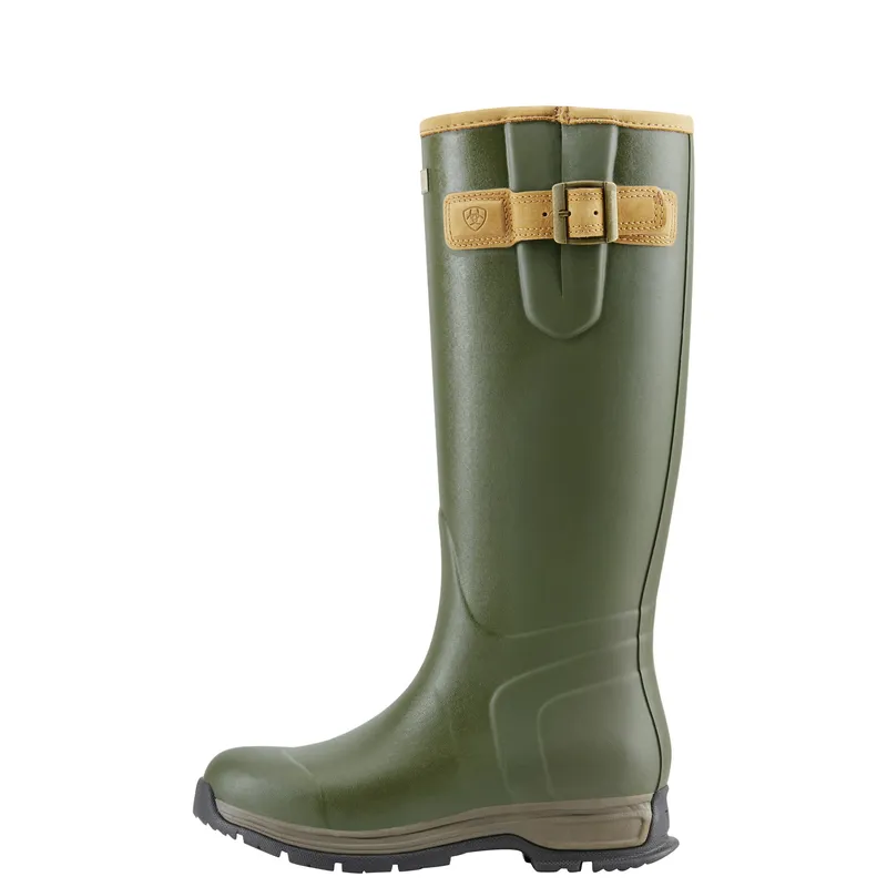 Ariat Women's Burford Insulated Rubber Boot Olive Green 2 Ariat Women's Burford Insulated Rubber Boot Olive Green - Image 2