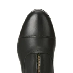 Ariat Women's Heritage IV Waterproof Paddock Boot Black -Equestrian Riding Clothing Store 10021490 toe