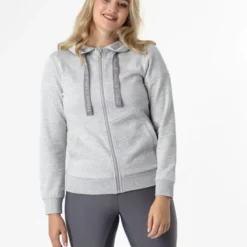 LeMieux Leonie Zip Through Hoodie Grey Marl -Equestrian Riding Clothing Store 1b8Q46FY