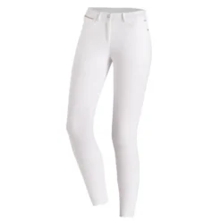 Schockemohle Eleonore Knee Grip Breeches White