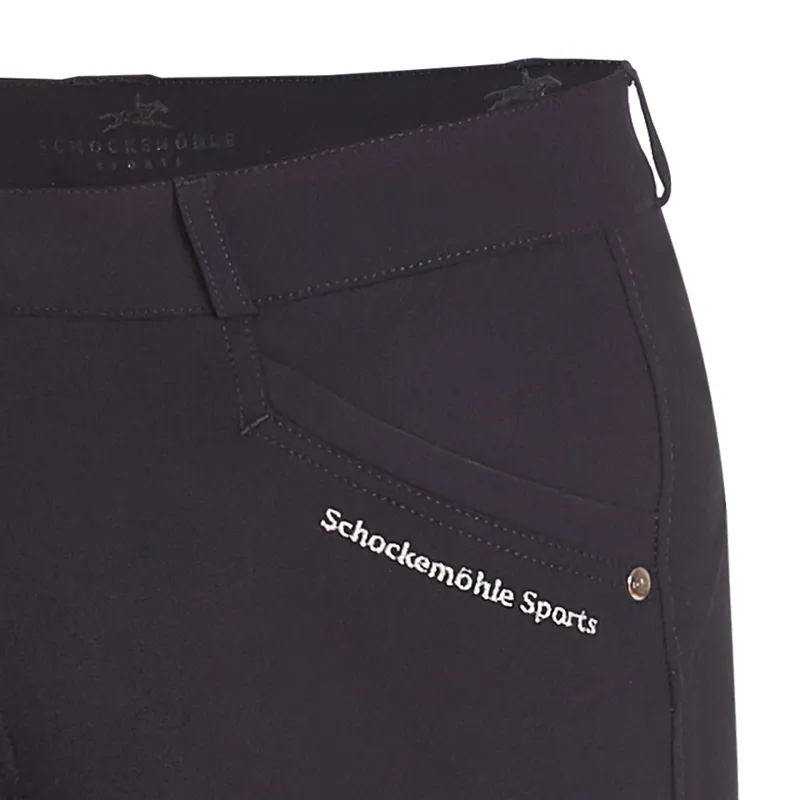 Schockemohle Loretta Knee Grip Breeches Navy 4 Schockemohle Loretta Knee Grip Breeches Navy - Image 4