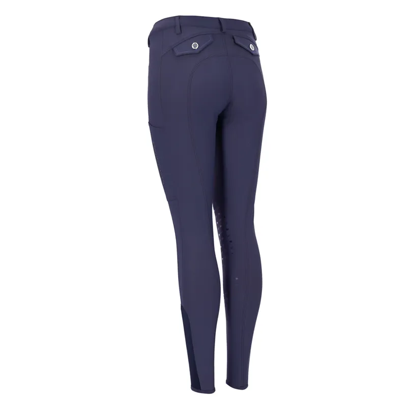 Schockemohle Eleonore II Full Seat Breeches Dark Blue 2 Schockemohle Eleonore II Full Seat Breeches Dark Blue - Image 2