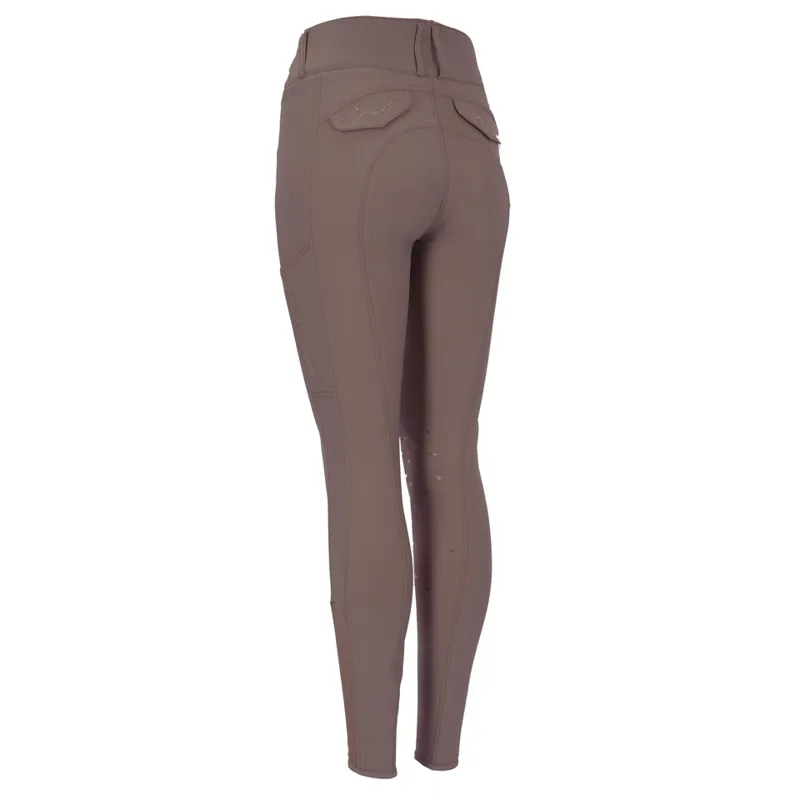 Schockemohle Darleen Knee Grip Breeches Taupe 1 Schockemohle Darleen Knee Grip Breeches Taupe