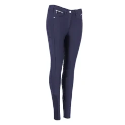 Schockemohle Electra II Full Seat Breeches Dark Blue