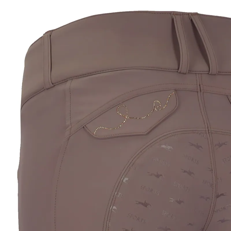 Schockemohle Noelle Full Seat Breeches Taupe 2 Schockemohle Noelle Full Seat Breeches Taupe - Image 2
