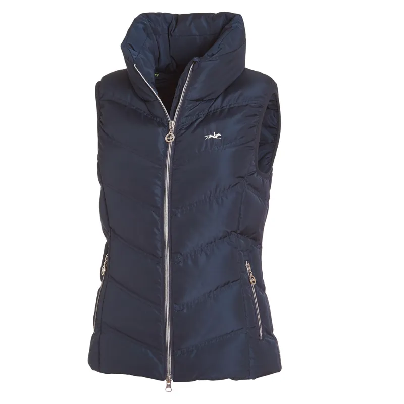 Schockemohle Marleen Quilted Vest Dark Navy 1 Schockemohle Marleen Quilted Vest Dark Navy