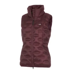 Schockemohle Rose Style Quilted Gilet - Wine