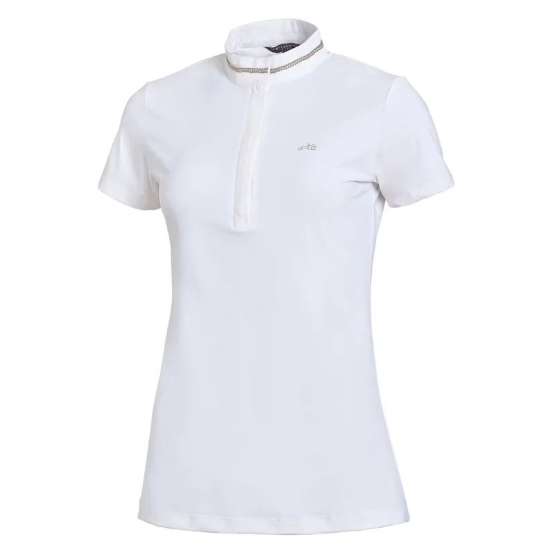 Schockemohle Clea Show Shirt White 1 Schockemohle Clea Show Shirt White