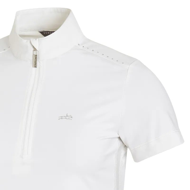Schockemohle Coco Show Shirt White 2 Schockemohle Coco Show Shirt White - Image 2