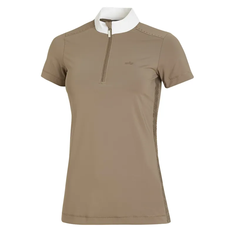 Schockemohle Coco Show Shirt Taupe 1 Schockemohle Coco Show Shirt Taupe