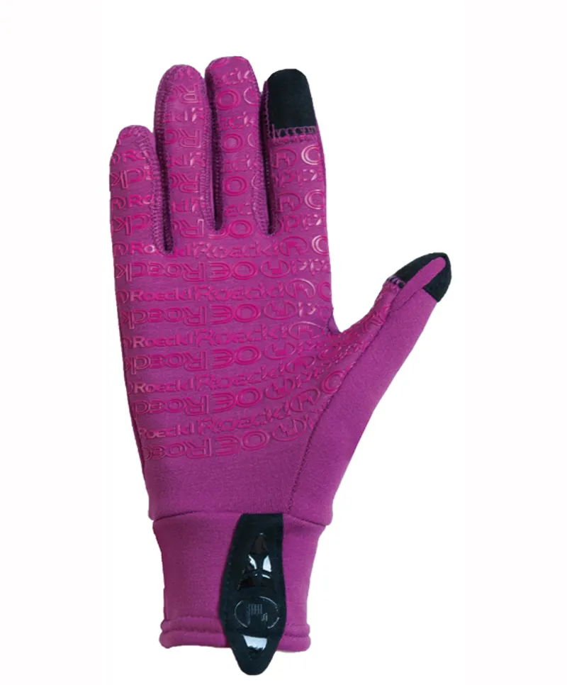 Roeckl Weldon Polartec Riding Gloves Berry 2 Roeckl Weldon Polartec Riding Gloves Berry - Image 2