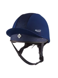 Charles Owen 4 Star Jockey Skull Hat Navy