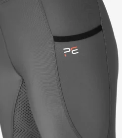 Premier Equine Alexa Ladies Riding Tights Anthracite -Equestrian Riding Clothing Store Alexa Ladies Gel Full Seat Riding Breeches Anthracite 5