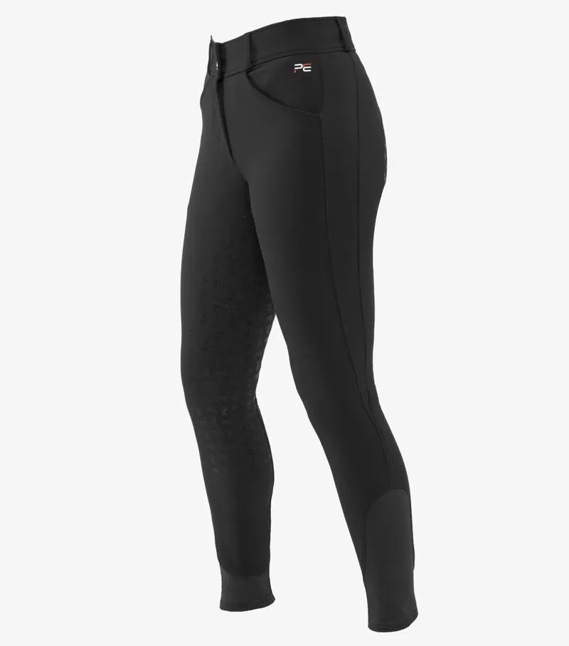 Premier Equine Alto Ladies Full Seat Gel Riding Breeches Black 3 Premier Equine Alto Ladies Full Seat Gel Riding Breeches Black - Image 3
