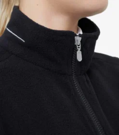 Premier Equine Ascendo Microfleece Riding Top Black -Equestrian Riding Clothing Store Ascendo Ladies Micro Fleece Black 4