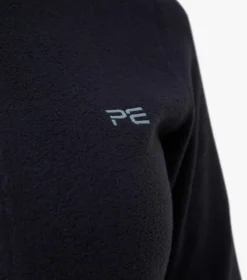 Premier Equine Ascendo Microfleece Riding Top Black -Equestrian Riding Clothing Store Ascendo Ladies Micro Fleece Black 5