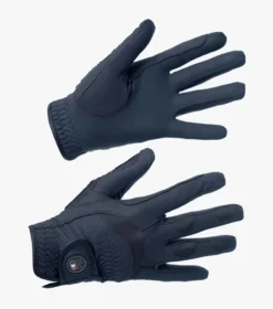 Premier Equine Ascot Horse Riding Gloves Navy