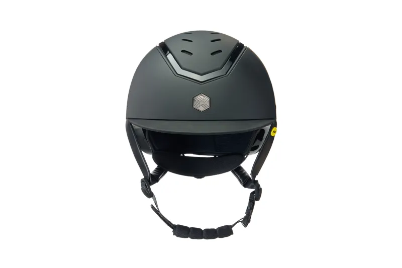 Charles Owen EQx Kylo Riding Helmet - Black Matte/Black Gloss With MIPS 1 Charles Owen EQx Kylo Riding Helmet - Black Matte/Black Gloss With MIPS