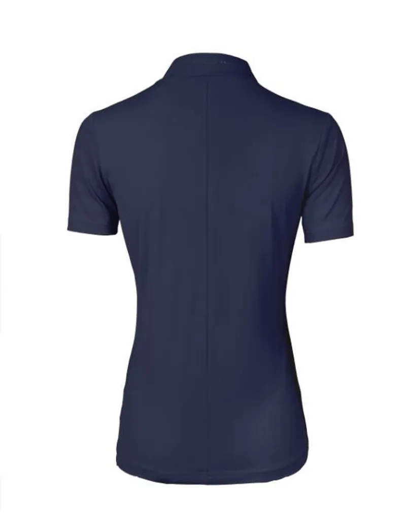 Cavallo Dilay Stand Up Collar Shirt Dark Blue 2 Cavallo Dilay Stand Up Collar Shirt Dark Blue - Image 2