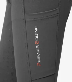 Premier Equine Coco II Ladies Gel Full Seat Riding Breeches Anthracite -Equestrian Riding Clothing Store Coco II Ladies Gel Full Seat Riding Breeches Anthracite 5