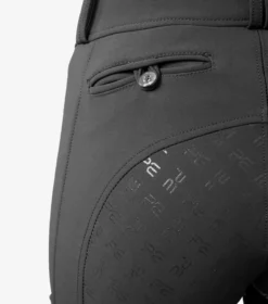 Premier Equine Coco II Ladies Gel Full Seat Riding Breeches Anthracite -Equestrian Riding Clothing Store Coco II Ladies Gel Full Seat Riding Breeches Anthracite 6