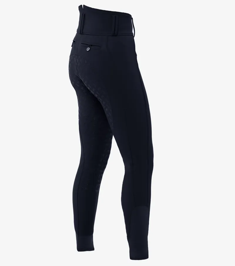 Premier Equine Coco II Ladies Gel Full Seat Riding Breeches Navy 3 Premier Equine Coco II Ladies Gel Full Seat Riding Breeches Navy - Image 3