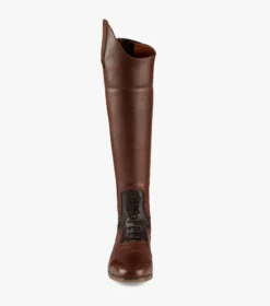 Premier Equine Dellucci Ladies Long Leather Field Riding Boot Brown -Equestrian Riding Clothing Store Dellucci Ladies Long Leather Riding Boot Brown 6