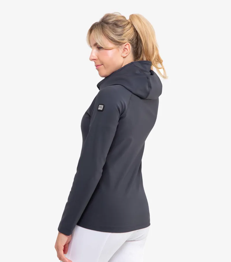 Premier Equine Destino Ladies Technical Hooded Riding Jacket Grey 3 Premier Equine Destino Ladies Technical Hooded Riding Jacket Grey - Image 3