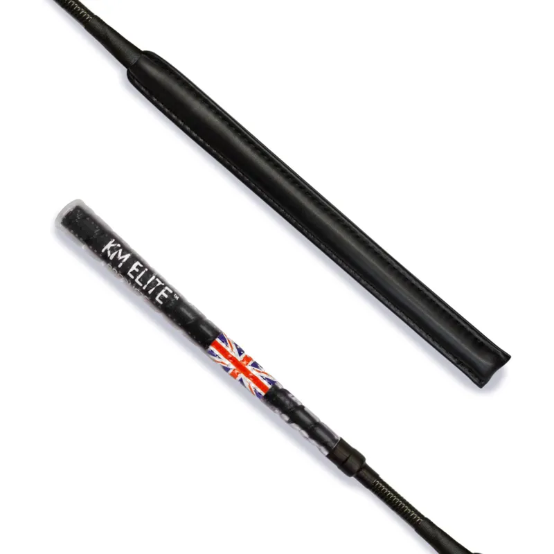 KM Elite Cush Grip Jump Bat Whip In Black 1 KM Elite Cush Grip Jump Bat Whip In Black