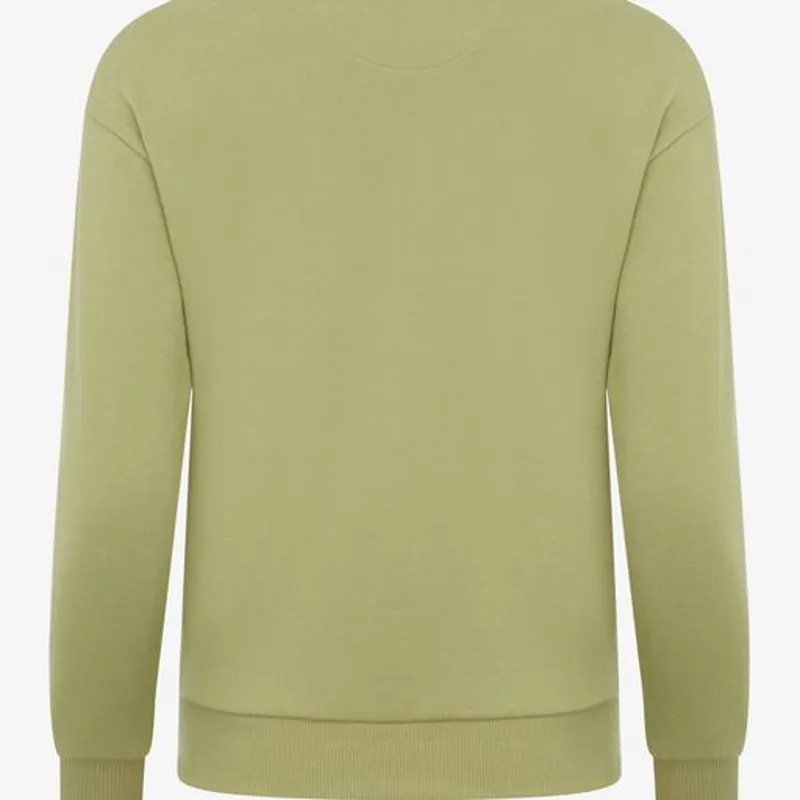 LeMieux Chloe Crew Neck Sweat Shirt Moss 4 LeMieux Chloe Crew Neck Sweat Shirt Moss - Image 4