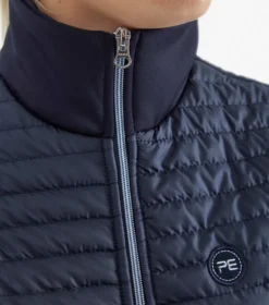 Premier Equine Elena Ladies Hybrid Technical Riding Jacket Navy -Equestrian Riding Clothing Store Elena Ladies Hybrid Technical Riding Jacket Navy 4