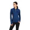 Ariat Women's Prophecy 1/4 Zip Baselayer Estate Blue