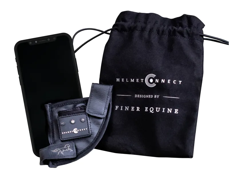 Finer Equine Helmet Connect Removable Bluetooth Headphone. 4 Finer Equine Helmet Connect Removable Bluetooth Headphone. - Image 4