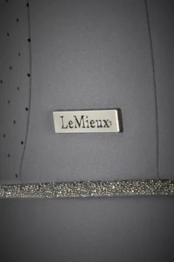 LeMieux Dynamique Show Jacket Graphite -Equestrian Riding Clothing Store IT02499 detail showjacket grey 1
