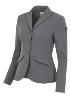 LeMieux Dynamique Show Jacket Graphite -Equestrian Riding Clothing Store IT02499 product showjacket grey 2