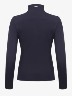 LeMieux Alice Quarter Neck Zip Navy -Equestrian Riding Clothing Store IT02934 product alicebaselayer navy 4