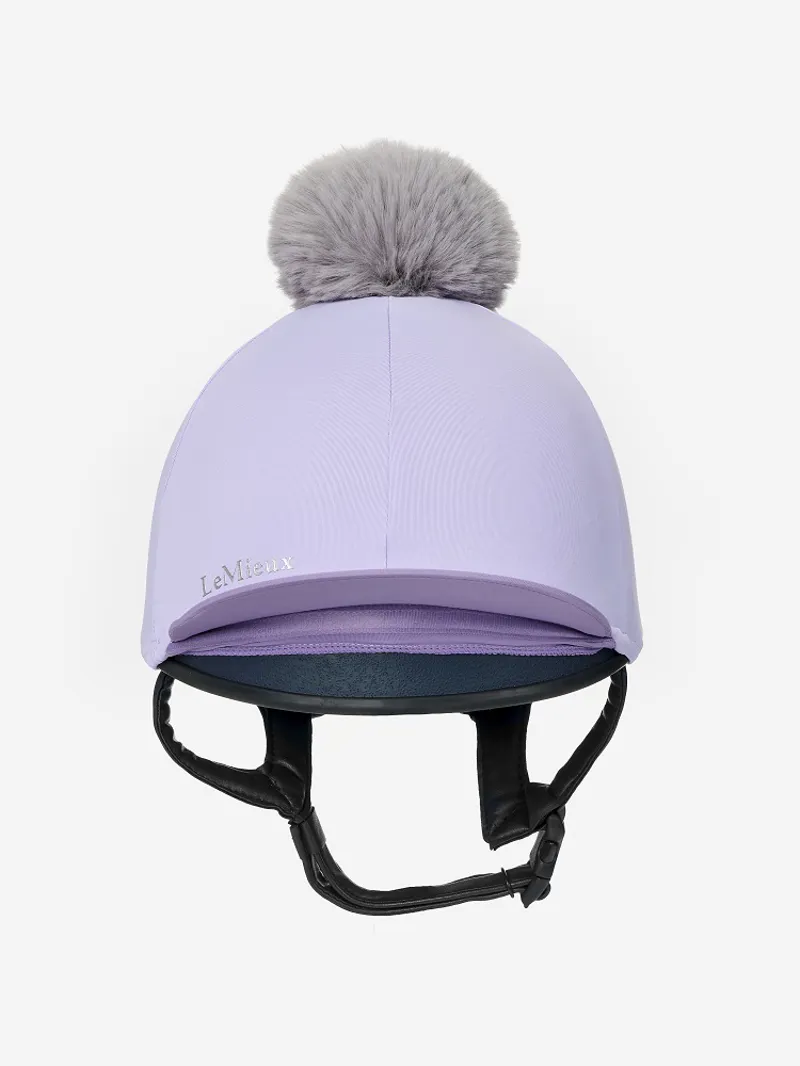 LeMieux Pom Hat Silk Wisteria 2 LeMieux Pom Hat Silk Wisteria - Image 2