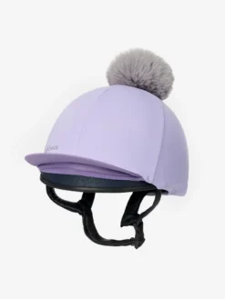 LeMieux Pom Hat Silk Wisteria 6 LeMieux Pom Hat Silk Wisteria -Equestrian Riding Clothing Store IT02985 product pomhatsilk wisteria 2