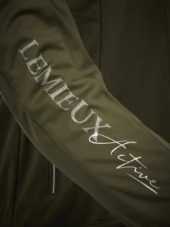 LeMieux Skyla Jacket Forest -Equestrian Riding Clothing Store IT03122 detail skylajacket forest 1