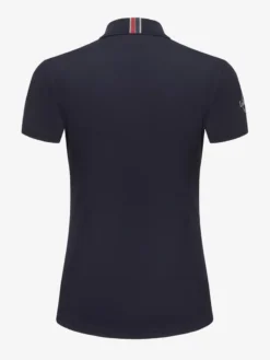 LeMieux Elite Ladies Polo Shirt II Navy -Equestrian Riding Clothing Store IT03166 product eliteladiespoloshirt navy 4