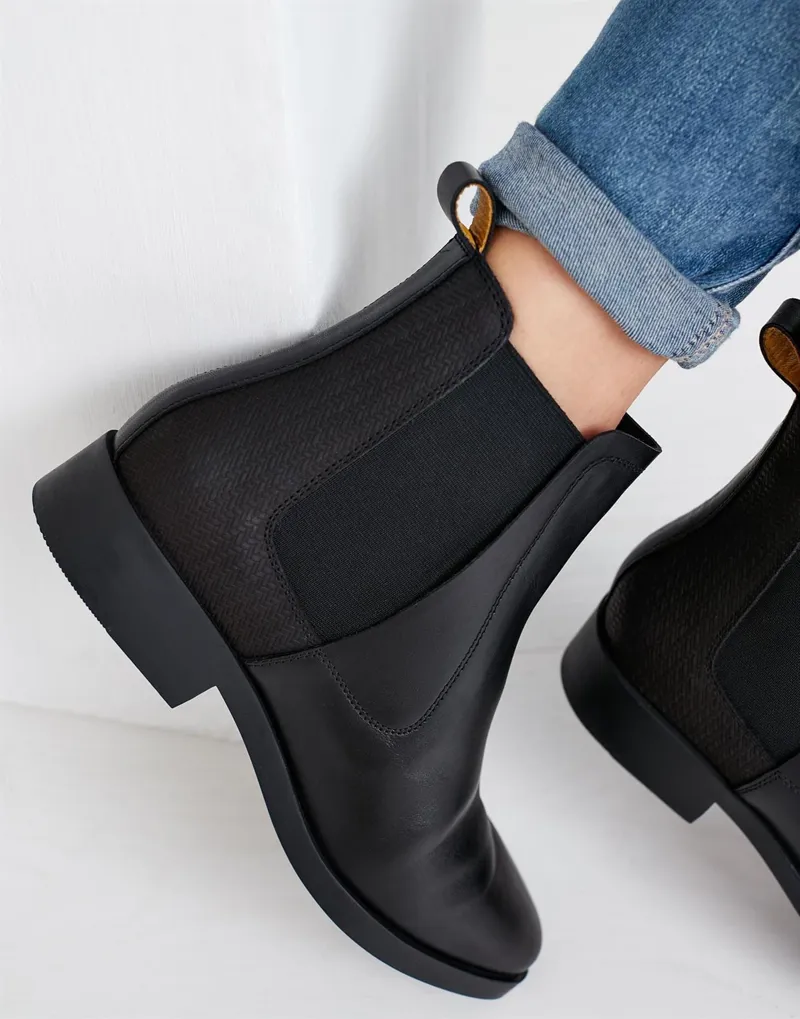 Joules Chelmsford Chelsea Boot Black 6 Joules Chelmsford Chelsea Boot Black - Image 6