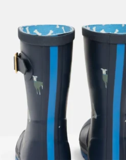 Joules Molly Mid Height Printed Wellies Navy Dogs 9 Joules Molly Mid Height Printed Wellies Navy Dogs -Equestrian Riding Clothing Store Joules Molly Mid Height Dog Printed Wellies Navy Dogs 5