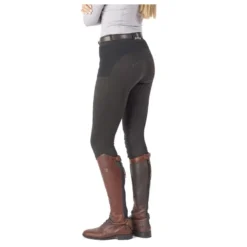 Just Togs Alaska Winter Riding Tight Black -Equestrian Riding Clothing Store Just Togs Alaska Winter Riding Tight 3