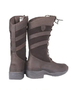 Just Togs Fairbrook Lace Boot Brown -Equestrian Riding Clothing Store Just Togs Fairbrook Lace Boot 2